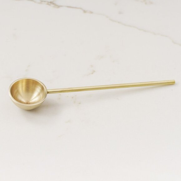 Brass Serving Scoop - Picture 1 of 6